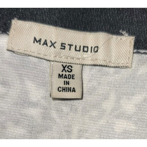 Max Studio Patterned Knit Pull-On Skirt Size XS - Picture 7 of 10